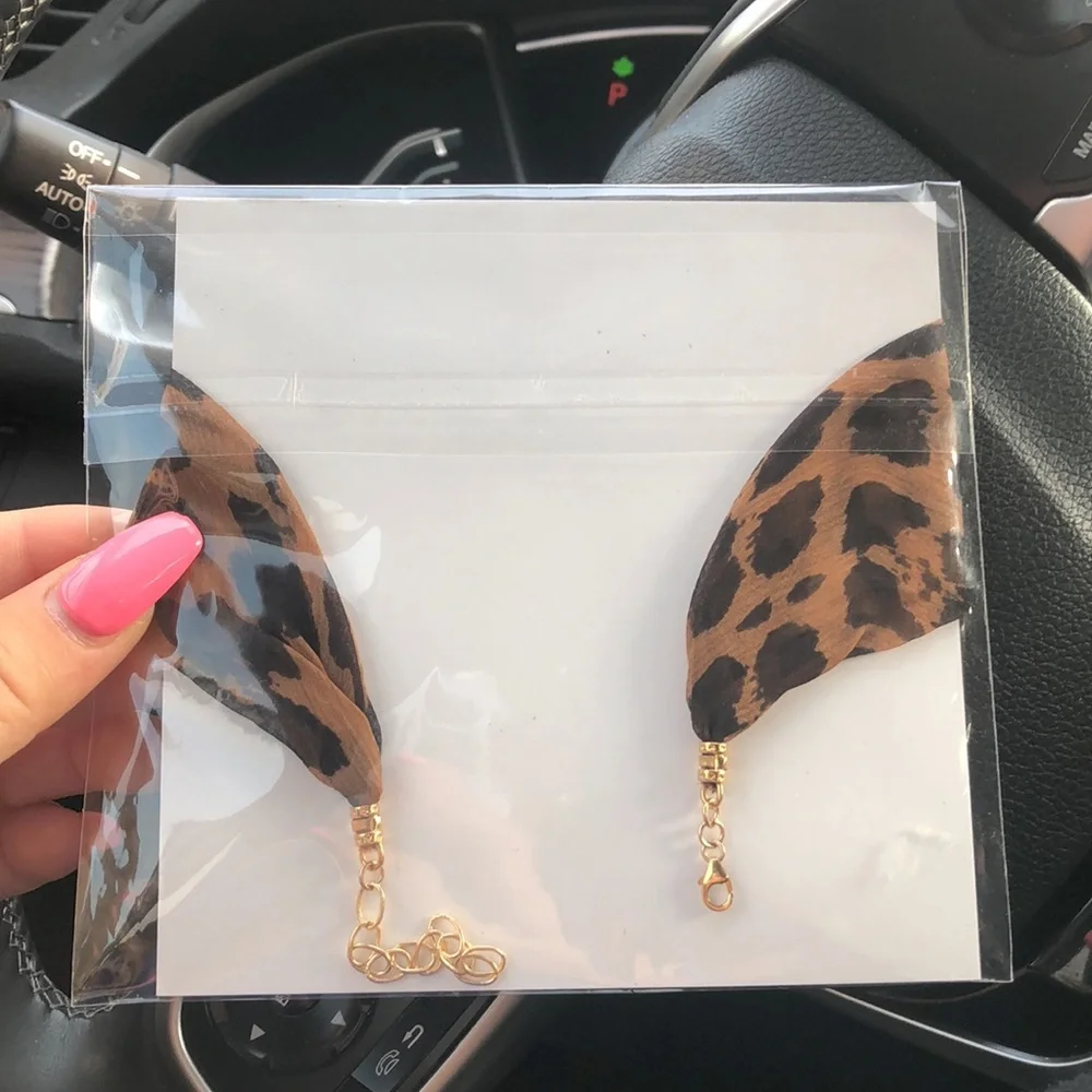 NWT Frasier Sterling Def Leopard Choker - Picture 6 of 6